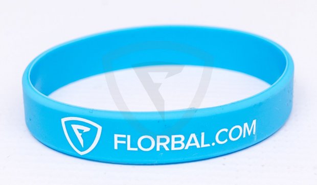 Florbal.com Blue silikonový náramek Florbal.com Blue silikonový náramek