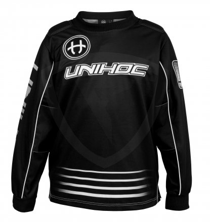 Unihoc Inferno Black Junior brankářský dres