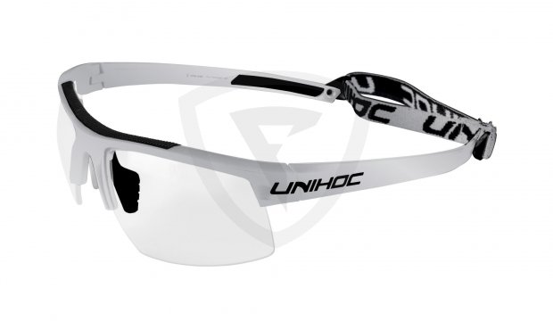 Unihoc Energy Senior Eyewear White-Silver 24443 Eyewear ENERGY senior white_silver