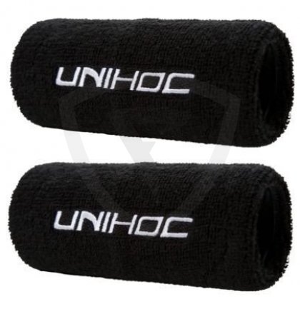 Unihoc Black Pair Wristbands