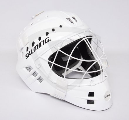Salming Phoenix Elite Helmet Whity Shiny