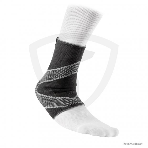 McDavid 5115 Ankle Sleeve with 4-way Elastic with Gel Buttresses 5115-MD-Black