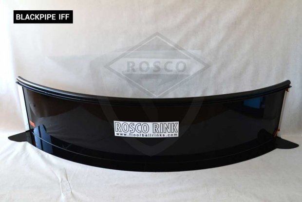 IFF Floorball Ring RSA Corner Segment IFF mantinel Black Pipe oblouk