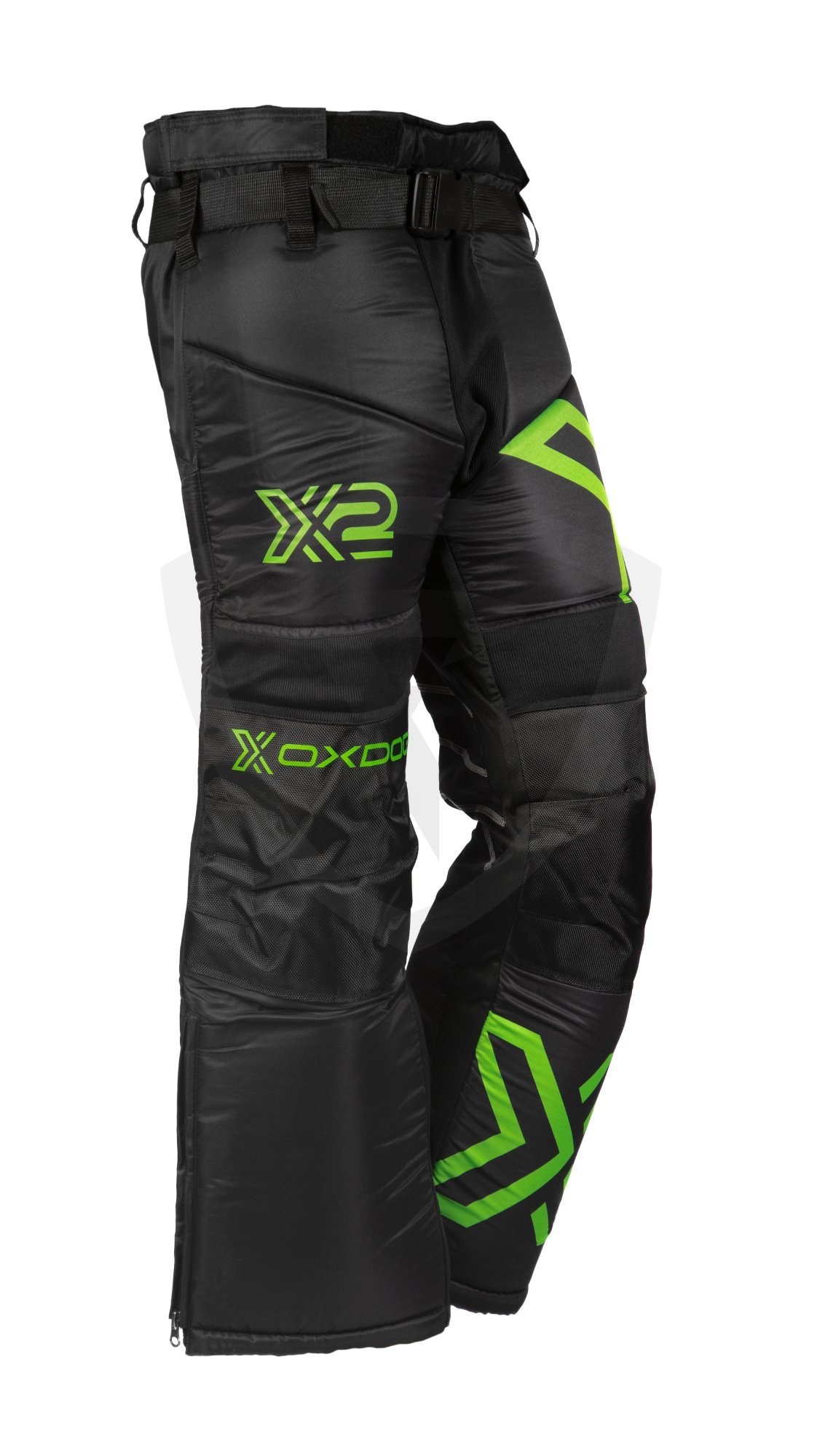 OXDOG X2 GOALIE PANTS JR Black-Green