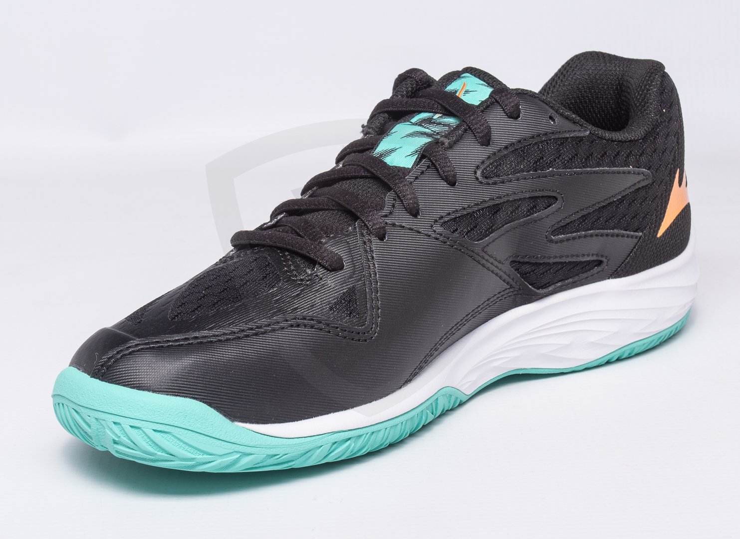 Mizuno Lightning Star Z7 Jr. Black-Tangelo-Ice Green