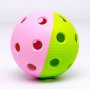 trix ball pink green