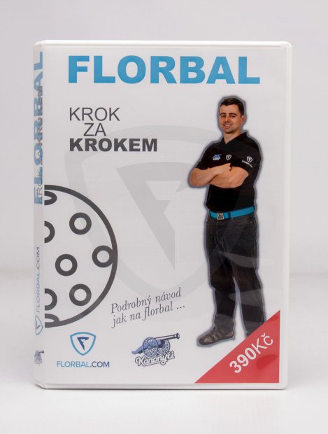 DVD Floorball Step by Step Florbal krok za krokem DVD