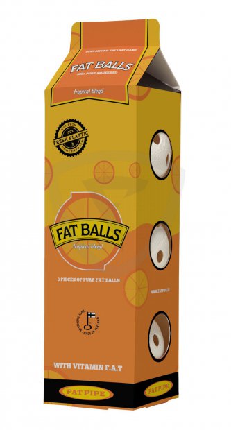 Fatpipe Fat Balls Set of 3 balls fatballs_white
