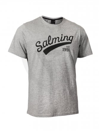Salming Logo Tee Grey