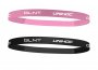 14217 Hairband GLNT 2-pack black-white + pink-white