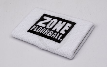 Zone Logo White 2-pack Wristband