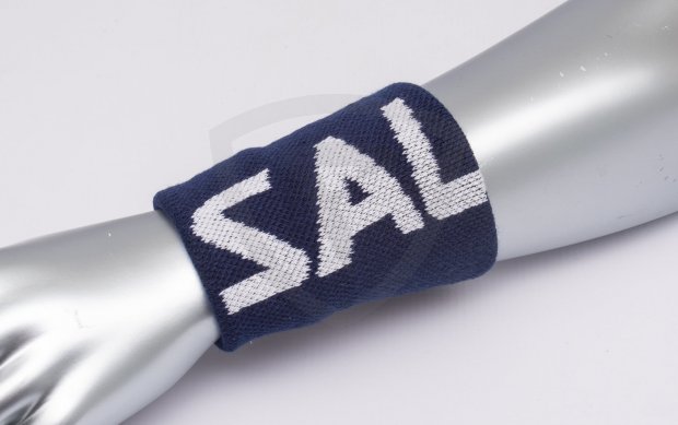 Salming Wristband Mid Navy-White Salming Wristband Mid Navy-White