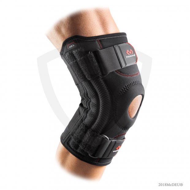 McDavid 421 Knee Support with Stays 421-MD-Black