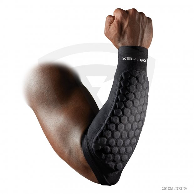 McDavid 651 Hex Forearm Sleeves - forearm protector 651-MD-Black