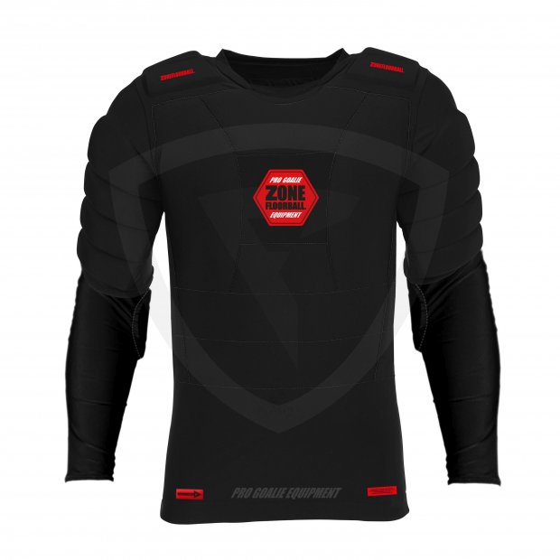Zone T-Shirt Pro Longsleeve SR 32852 Goalie T-shirt PRO longsleeve black-red