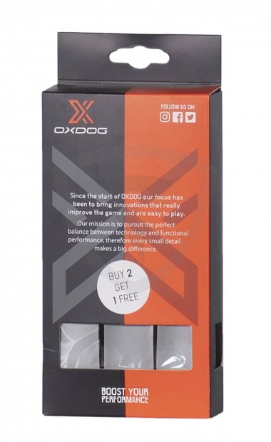 Oxdog Grip Boost 3 Pack Black Boost 3 Pack grip
