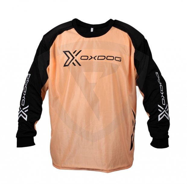 Oxdog Xguard Goalie Shirt Padded Apricot-Black XGuard Goalie Shirt Apricot_Black 1