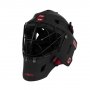 Zone PRO Cat Eye Cage Goalie Mask Black-Red