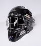 Unihoc Alpha 44 Black-Silver Goalie Mask