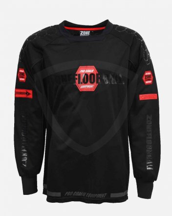 Zone PRO Goalie Sweater Black-Red