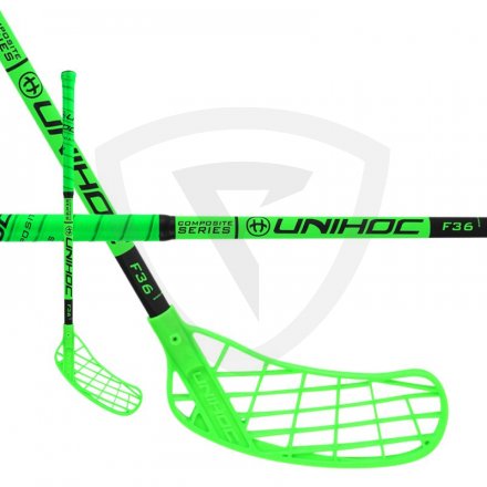 Unihoc Nino Youngster Composite 36 Green SMU